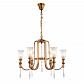 Подвесная люстра Lumina Deco Rionella LDP 8041-6 S.GD - фото №1