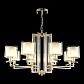 Подвесная люстра Crystal Lux Nicolas SP-PL8 Gold/White - фото №2