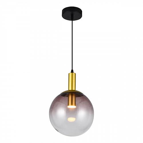 Подвесной светодиодный светильник Toplight Gwendolyn TL1217H-01GD