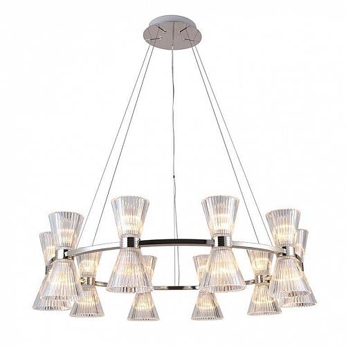 Подвесная люстра Newport 3610+10/S nickel М0065260