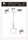Подвесной светильник Arte Lamp Bolla-Sola A3330SP-1PB - фото №2