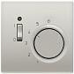 Термостат комнатный 10(4)А Jung LS 990 edelstahl TRES231 - фото №1