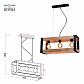 Подвесной светильник Rivoli Eve 5144-203 Б0054983 - фото №2