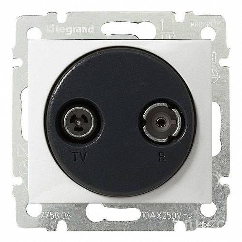 Розетка TV-R Legrand Valena Звезда белая 774432