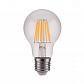 Лампа светодиодная филаментная диммируемая Elektrostandard E27 9W 4200K прозрачная 4690389141157 - фото №1