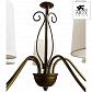Подвесная люстра Arte Lamp Carolina A9239LM-5BR - фото №2