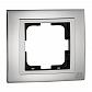 Рамка 1-постовая Mono Electric Chrome хром 106-410000-160 - фото №1
