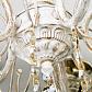Подвесная люстра Eurosvet Ravenna 10104/5 белый с золотом/тонированный хрусталь Strotskis - фото №4