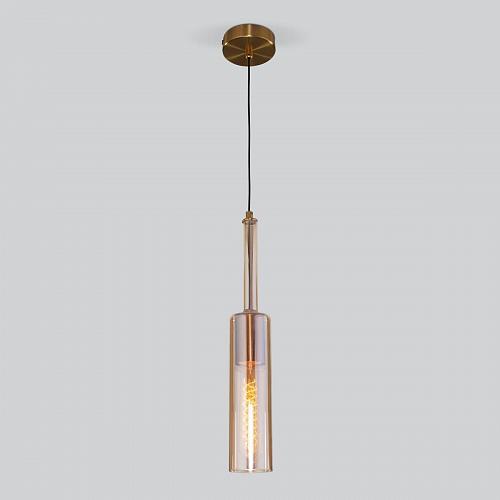 Подвесной светильник Eurosvet Graf 50226/1 янтарный