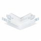 Коннектор L-образный для встраиваемого магнитного шинопровода Arte Lamp Linea-Accessories A487733 - фото №1