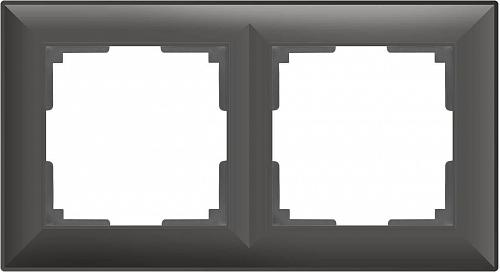Рамка Werkel Fiore на 2 поста серо-коричневый WL14-Frame-02 4690389109096