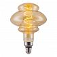 Лампа светодиодная филаментная Hiper E27 6W 2700K янтарная HL-2262 - фото №1