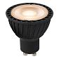 Лампа светодиодная диммируемая Lucide GU10 5W 2200K черная 49010/05/30 - фото №2