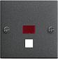 Лицевая панель Gira System 55 выключателя с шнурком антрацит 063828 - фото №1