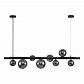 Подвесная люстра Indigo Canto 11026/10PL Black V000241 - фото №2