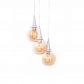 Подвесная люстра Lumina Deco Rocherro LDP 11192-3 WT - фото №1