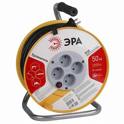 Удлинитель ЭРА RP-4-2x1.0-50m Б0017621