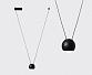 Подвесной светодиодный светильник Italline IT03-1424 black - фото №2