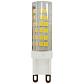 Лампа светодиодная ЭРА G9 7W 2700K прозрачная LED JCD-7W-CER-827-G9 Б0027865 - фото №1