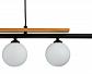 Подвесная люстра Indigo Mitezza 10013/4P Black V000193 - фото №4