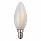 Лампа светодиодная ЭРА E14 9W 2700K матовая F-LED B35-9w-827-E14 frost Б0046992 - фото №4