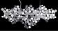 Подвесной светильник Crystal Lux Deseo SP15 L1400 Silver - фото №3