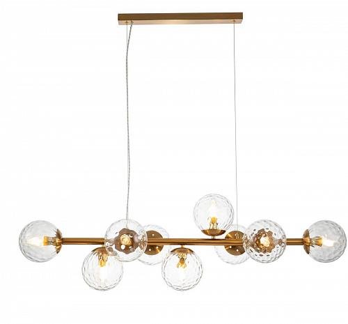 Подвесная люстра Indigo Cocoon 11008/9P Brass V000123