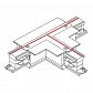 Коннектор T-образный левый 1 Nowodvorski Ctls Power 8247 - фото №2