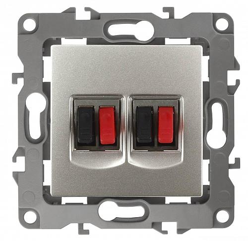 Аудиорозетка двойная ЭРА 12 12-3112-15 Б0027470