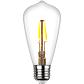 Лампа светодиодная филаментная REV VINTAGE ST64 E27 7W 2700K DECO Premium груша 32436 2 - фото №2