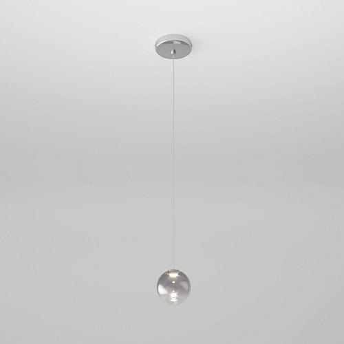 Подвесной светодиодный светильник Eurosvet Wonder 50234/1 Led дымчатый