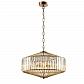 Подвесной светильник Crystal Lux Fiesta SP5 Brass/Transparente - фото №1