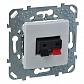 Аудиорозетка Schneider Electric Unica MGU5.486.25ZD - фото №1