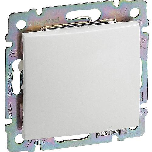 Переключатель одноклавишный на 2 направления Legrand Valena 16A 250V белый 774205