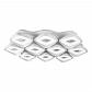 Потолочная светодиодная люстра iLedex Flying FS-012-X10 240W WH - фото №2