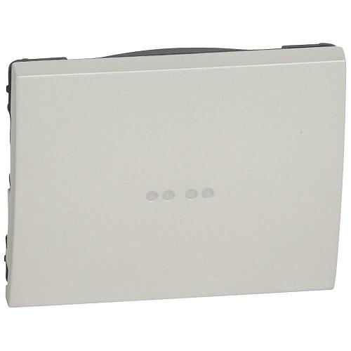 Лицевая панель Legrand Galea Life выключателя с подсветкой перламутр 771534