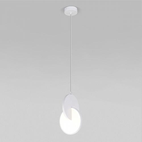 Подвесной светодиодный светильник Eurosvet Lang 50225/1 Led белый