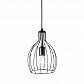 Подвесной светильник Ideal Lux Ampolla-2 SP1 Nero 148151 - фото №1
