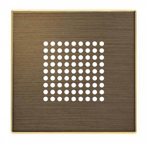 Лицевая панель ABB Sky динамика античная латунь 2CLA852900A1201