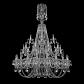 Подвесная люстра Bohemia Ivele 1406/20+10+5/400/XL-157/3d Ni - фото №1