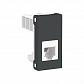 Розетка телефонная RJ12 одиночная Schneider Electric Unica Modular NU349154 - фото №1