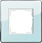 Рамка 1-постовая Gira Esprit салатовое стекло С 0211518 - фото №1