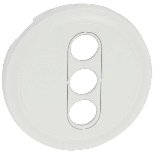 Лицевая панель Legrand Celiane розетки аудио/видео RCA белая 068213