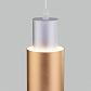 Подвесной светодиодный светильник Eurosvet Bento 50204/1 матовое серебро/матовое золото - фото №3
