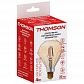Лампа светодиодная филаментная Thomson E27 4W 1800K бриллиант прозрачная TH-B2195 - фото №2