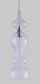 Подвесной светильник Crystal Lux Iris SP1 A Transparent - фото №2