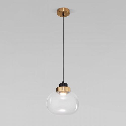 Подвесной светодиодный светильник Eurosvet Jeffry 50241/1 Led прозрачный