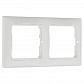 Рамка 2-постовая Legrand Valena белая 774452 - фото №1