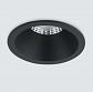 Встраиваемый светодиодный светильник Elektrostandard 15266/LED черный a055719 - фото №1