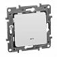 Выключатель одноклавишный Legrand Etika 10A 250V с подсветкой белый 672203 - фото №1